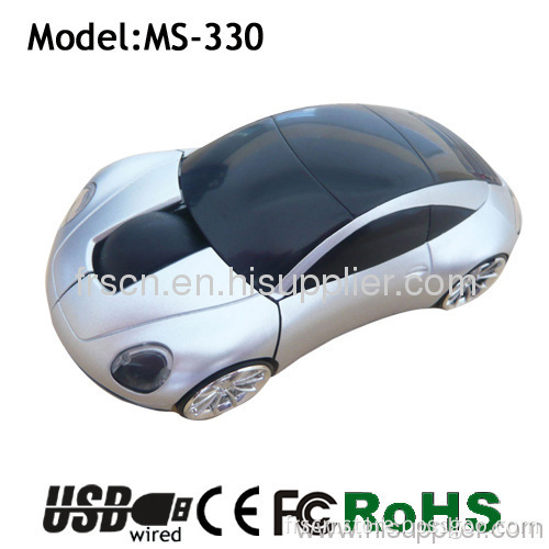 Wired Car Shape Optical Usb Mouse